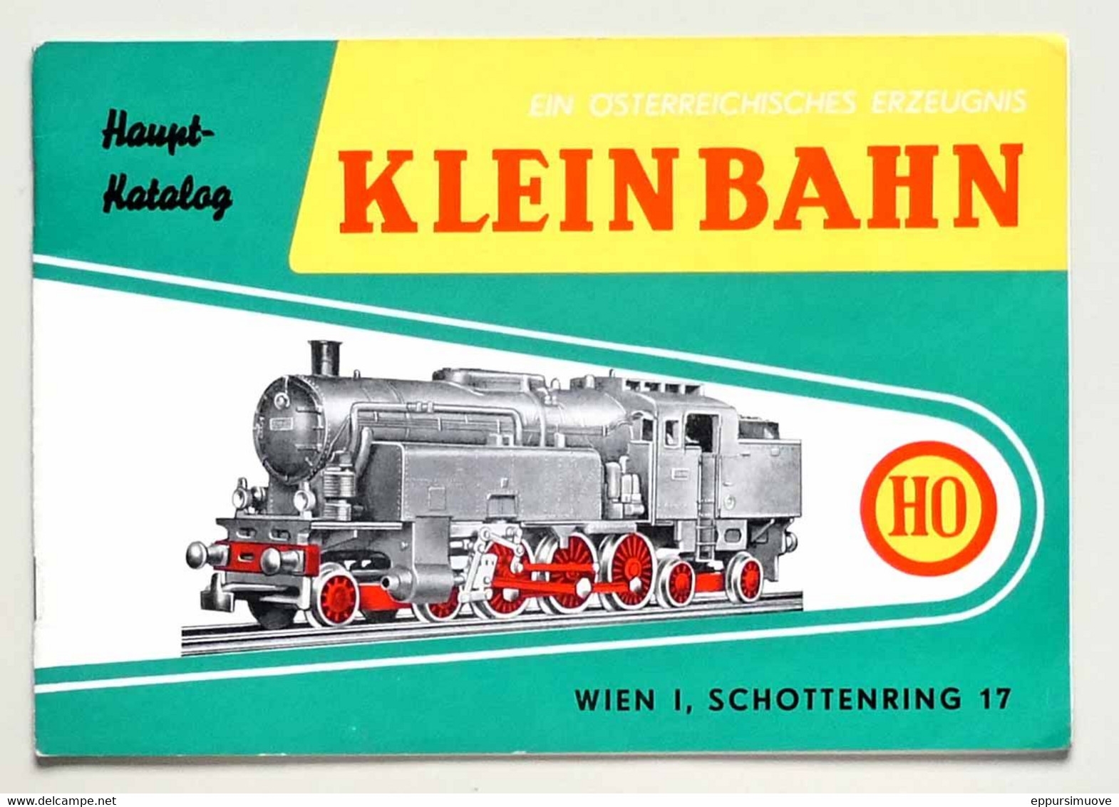 KATALOG KLEINBAHN HO WIEN 1962 - Kataloge