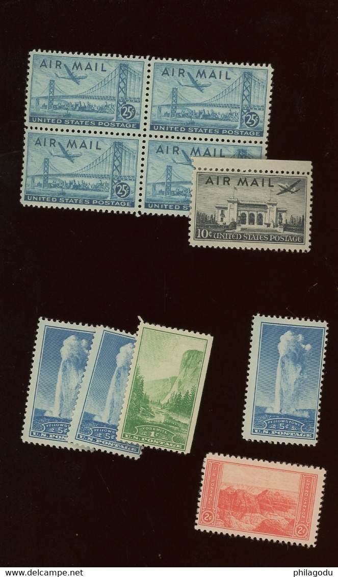 1947.   Av.38  **. Mint NH.  Block Of 4    Cv = 7,-euros. The Rest Is A Gift (hinged) - 2b. 1941-1960 Ungebraucht