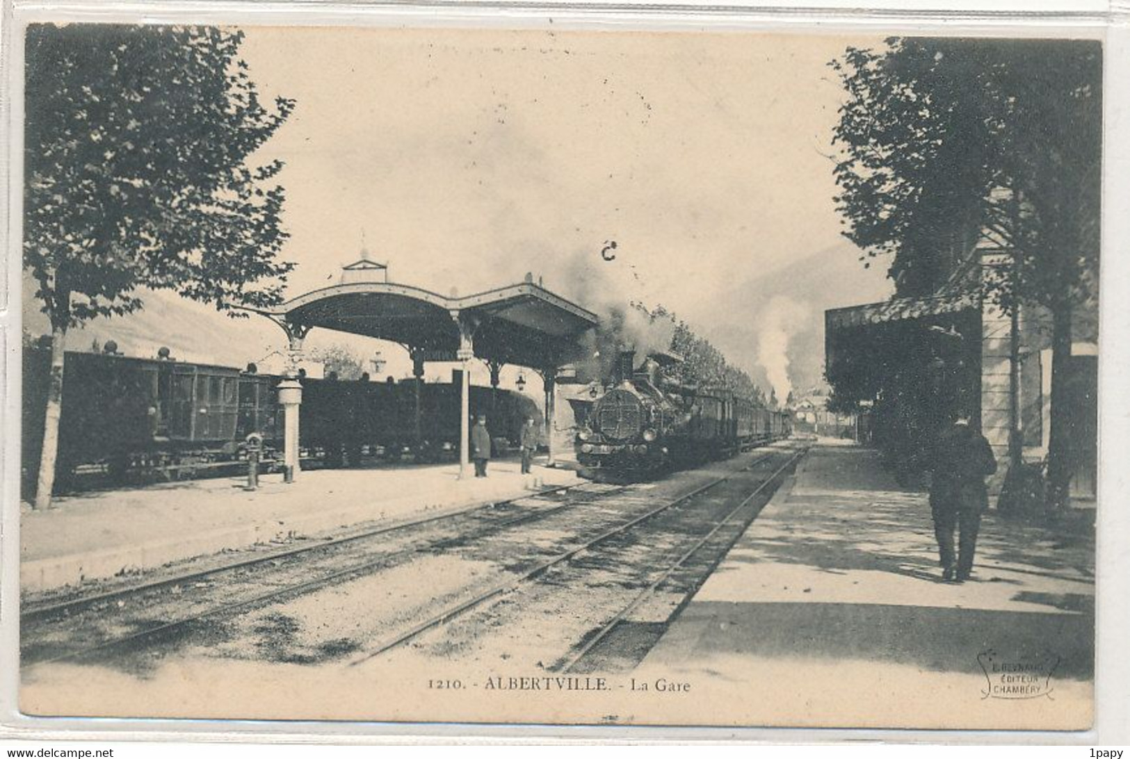 73 Savoie - Albertville - La Gare - Intérieur Ave Train Vapeur - Albertville