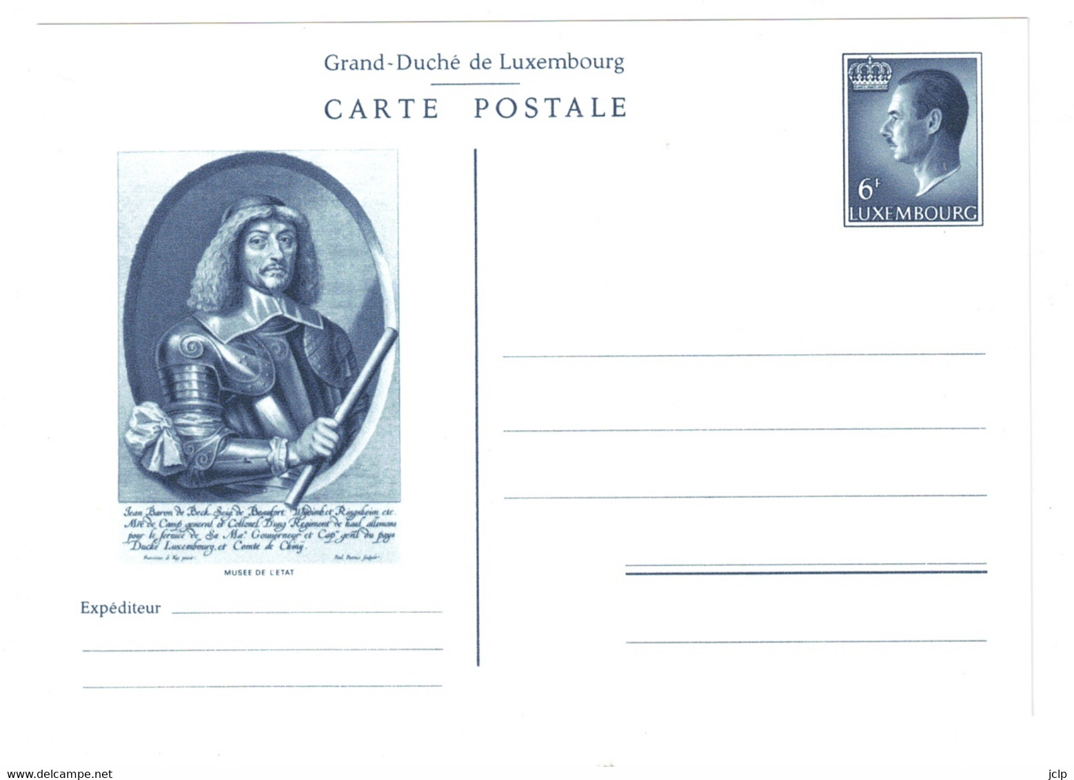 1980 - 3 Cartes Postales - Jean Baron De Beck - Petrus Ernestus - Impératrice Marie-Thérèse.. - Commemoration Cards