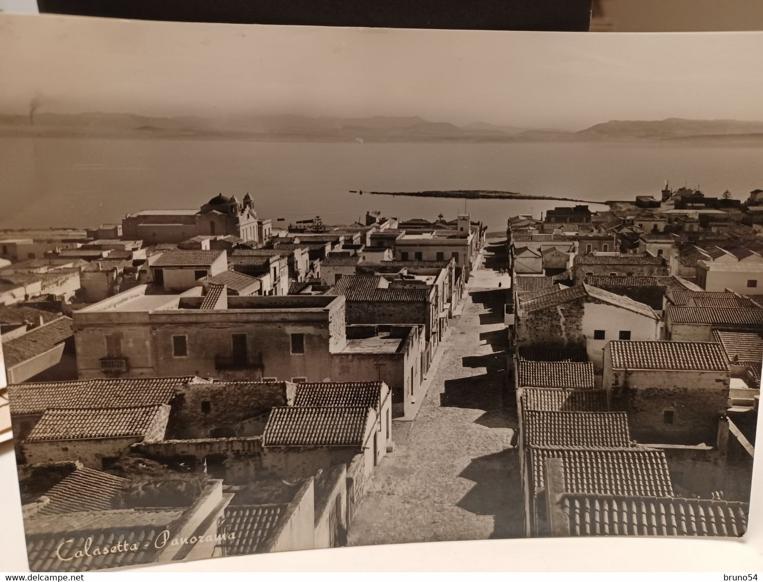 Cartolina Calasetta Prov Cagliari Panorama 1964 - Cagliari