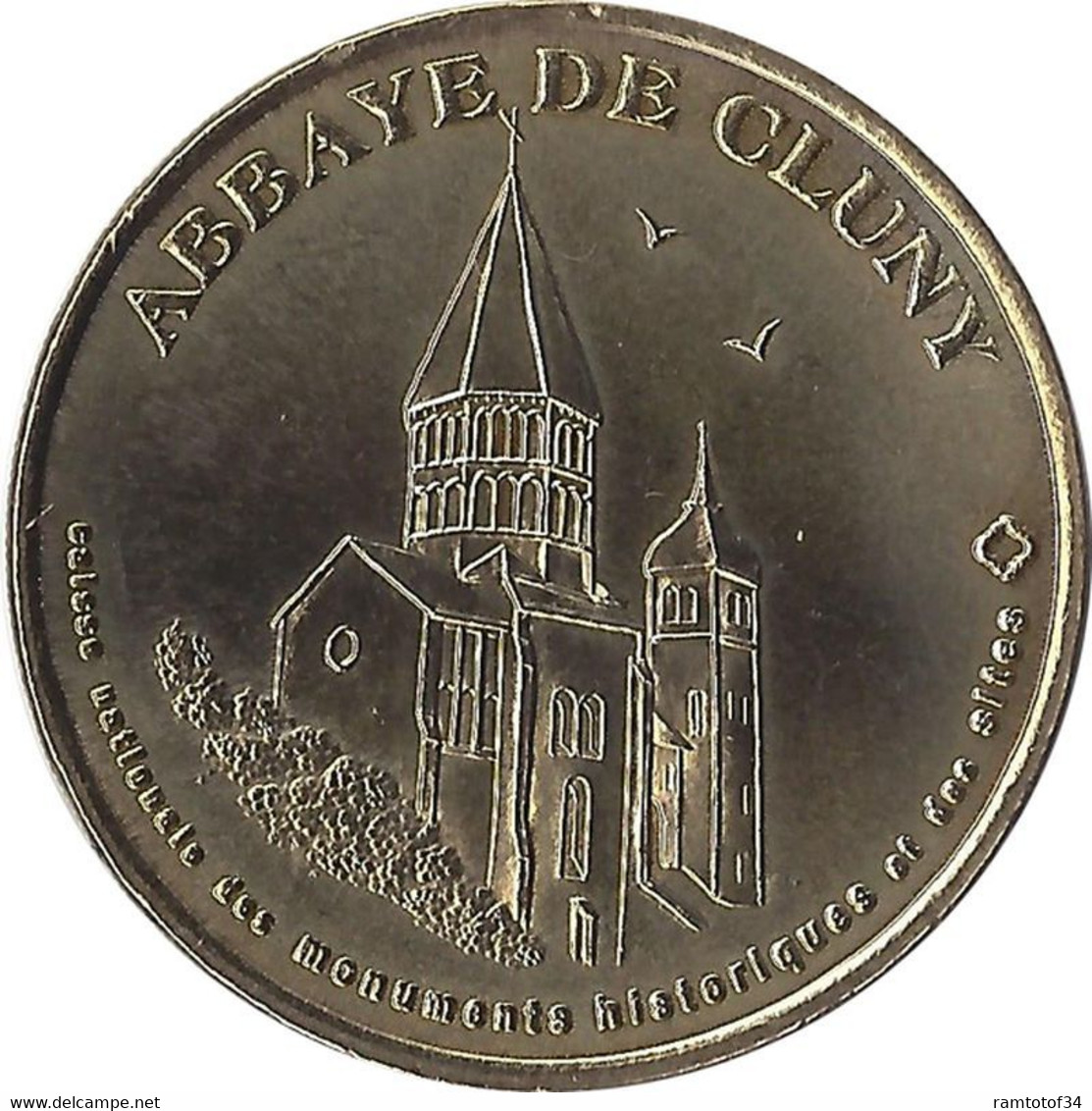 2005 MDP101 - CLUNY - Abbaye De Cluny 1 (Cnmhs) / MONNAIE DE PARIS - 2005