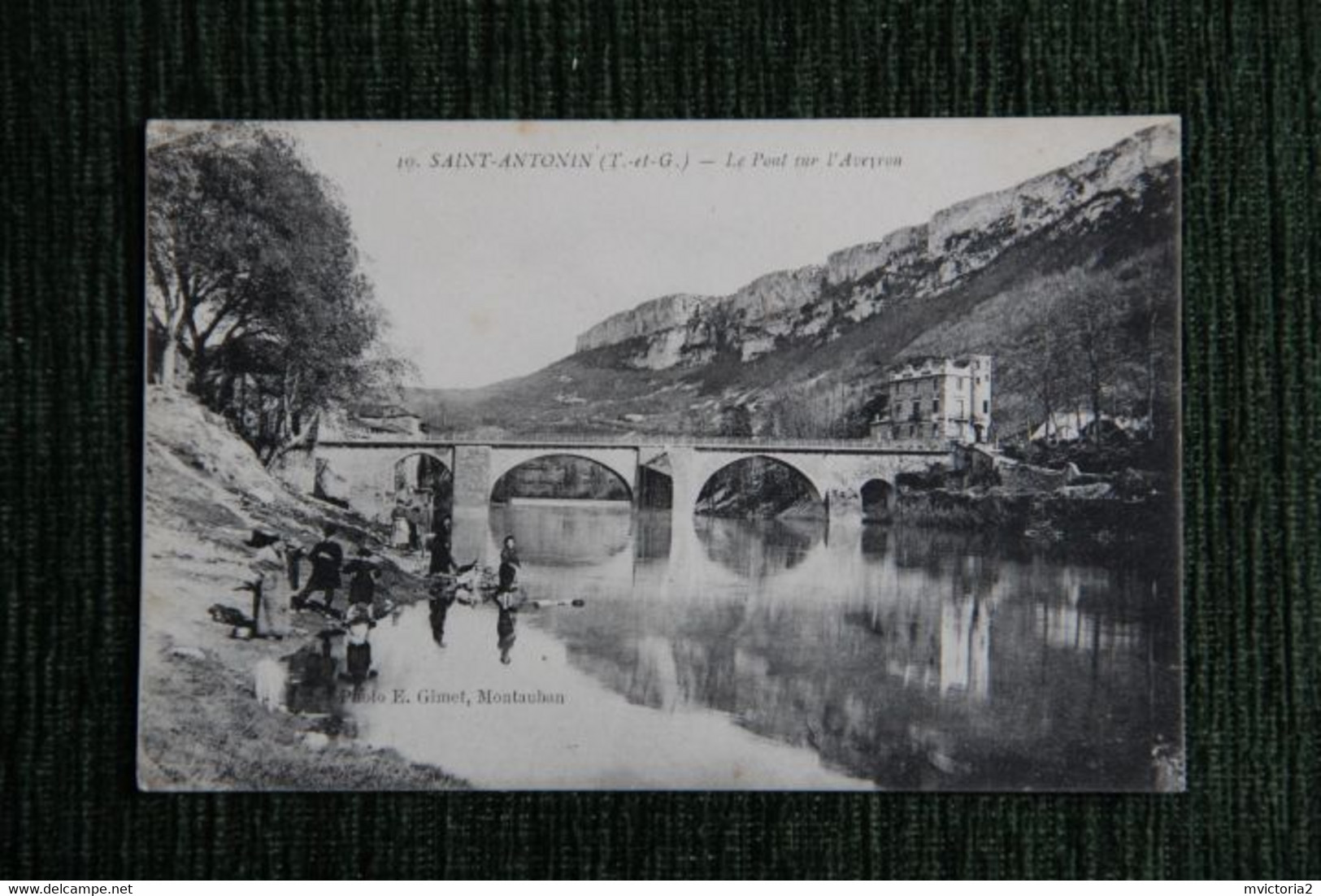 SAINT ANTONIN - Le Pont Sur L'Aveyron - Saint Antonin Noble Val