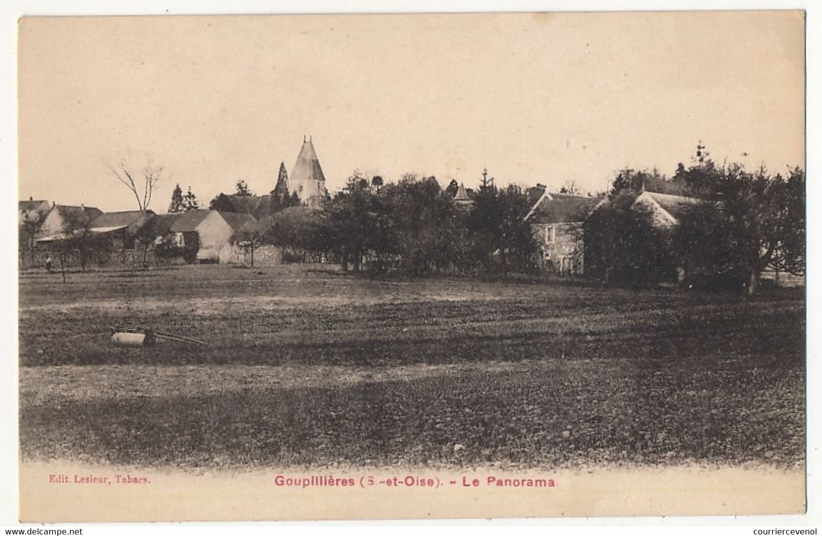 CPA - GOUPILLIÈRES (Seine Et Oise) - Le Panorama - Houdan