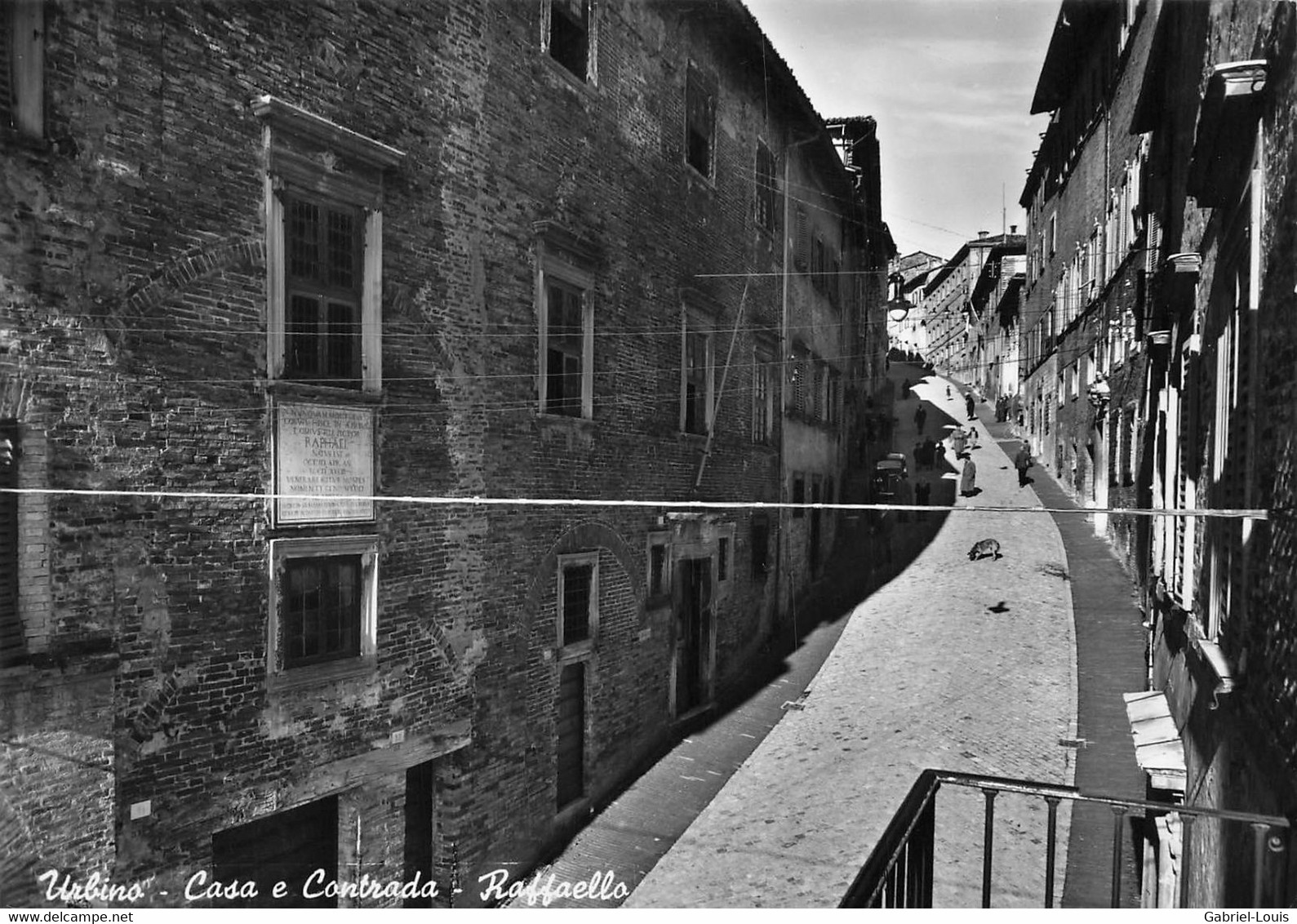 Urbino Casa E Contrada Raffaello   (10 X 15 Cm) - Urbino