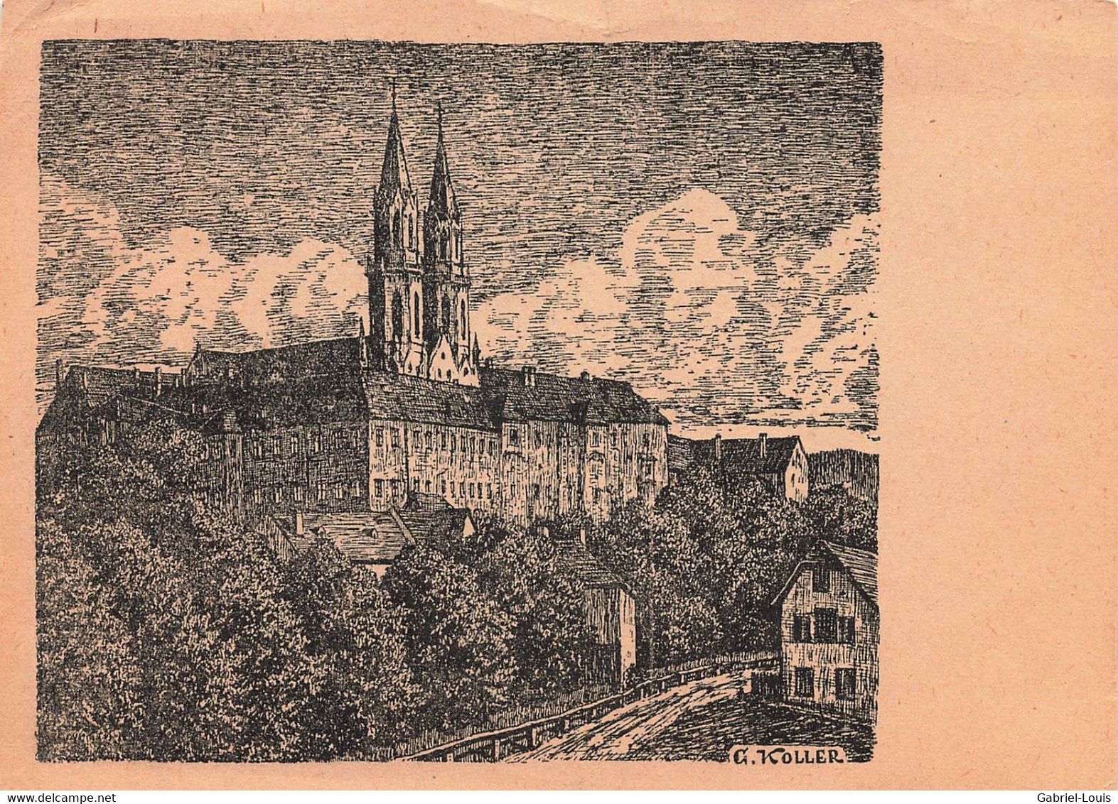 Stift Klosterneuburg - G. Koller  (10 X 15 Cm) - Klosterneuburg