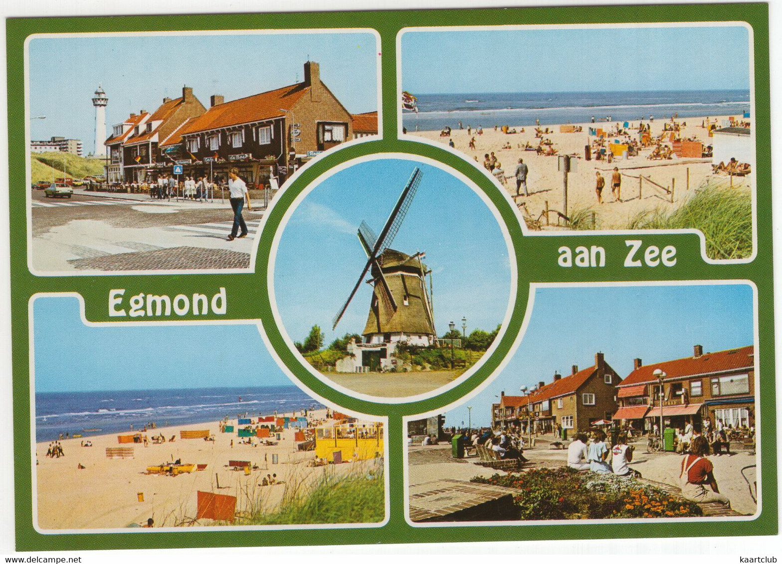 Egmond Aan Zee - (Noord-Holland, Nederland)  - O.a. Molen / Moulin - Nr. EGE 12 - Egmond Aan Zee