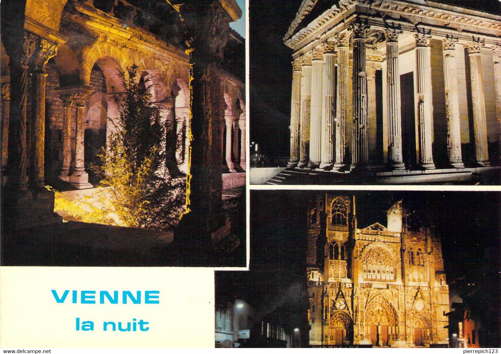 38 - Vienne - La Nuit - Multivues - Vienne