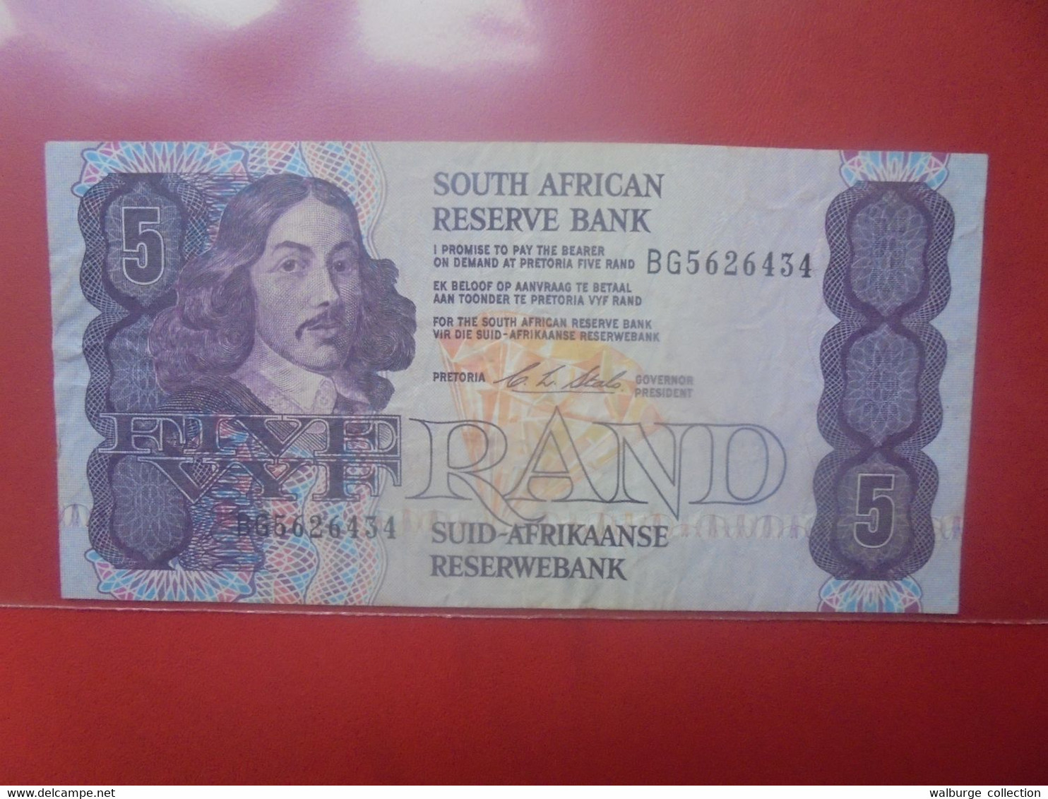 AFRIQUE Du SUD 5 RAND 1978-94 Circuler (B.26) - Afrique Du Sud