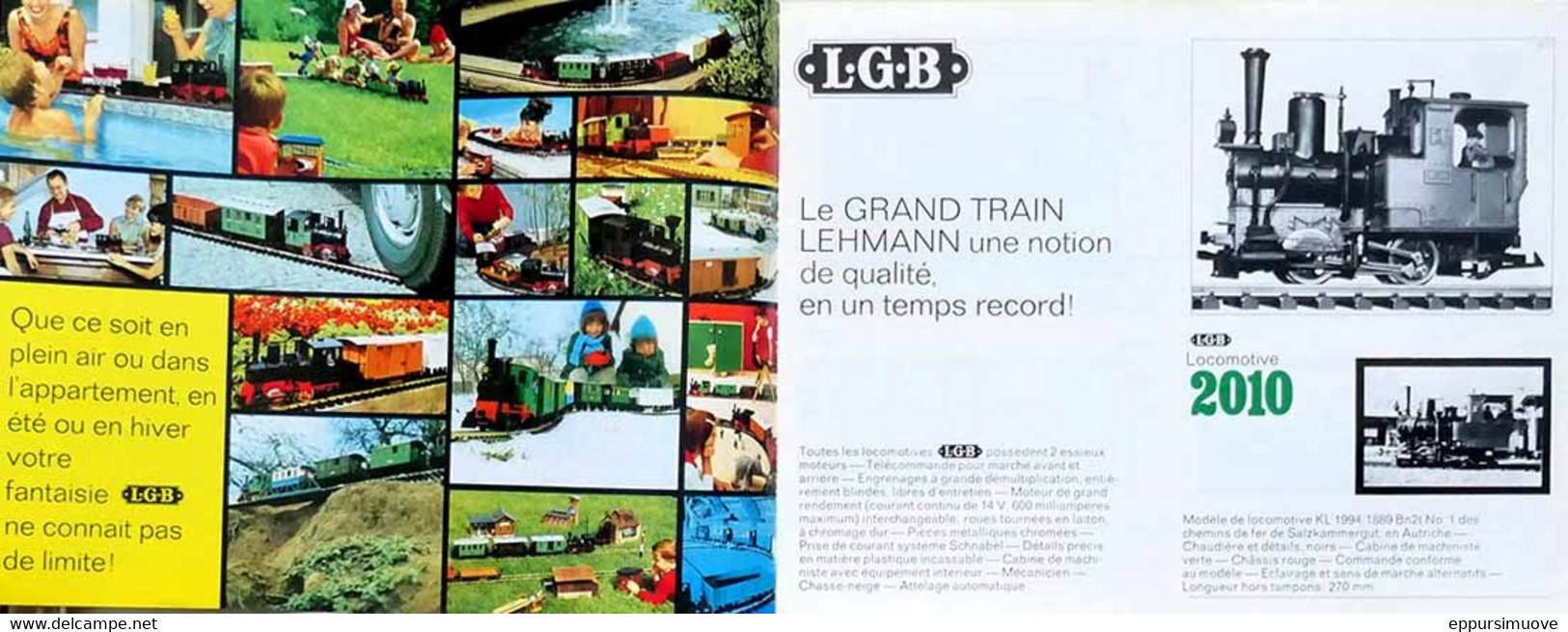 Catalogue LEHMANN-GROSS-BAHN 1969-1970 - MODÉLISME TRAINS - LGB - Modélisme