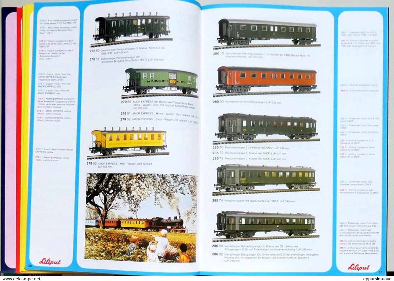 Catalogue LILIPUT 1978 - MODÉLISME TRAINS - FR/DE/EN - Modelbouw