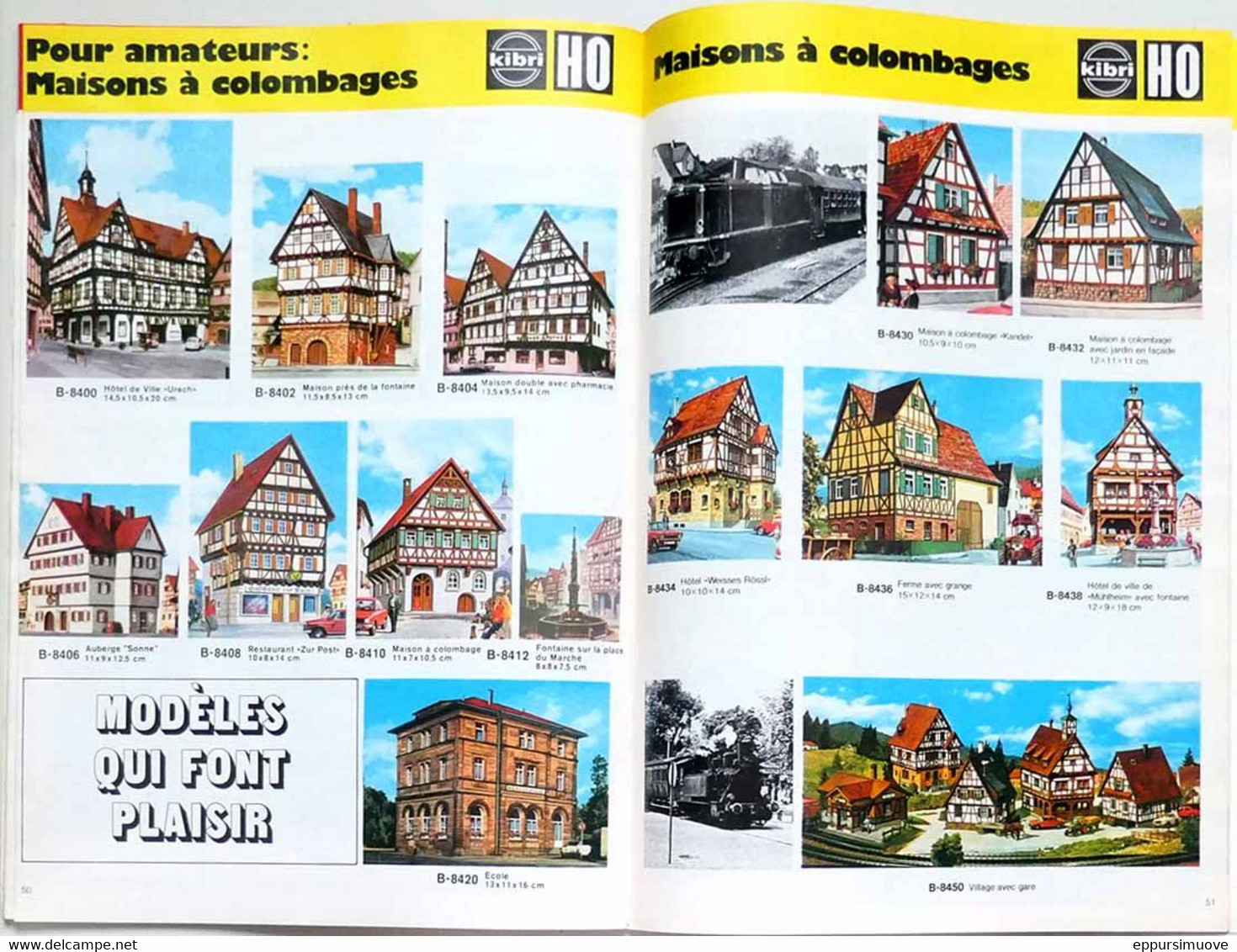 CATALOGUE KIBRI ACCESSOIRES DE CHEMIN DE FER 1977/78 - HO N Z - MODÉLISME TRAINS