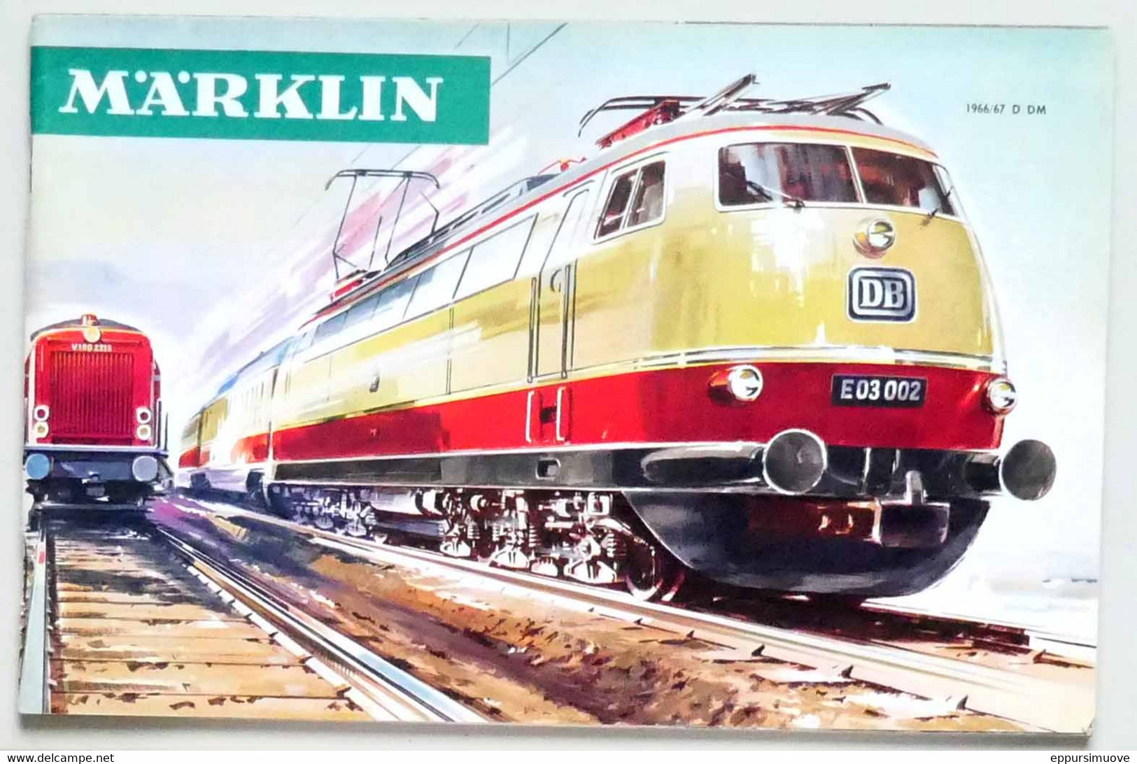 KATALOG MÄRKLIN 1966-1967 - DE - MODELLBAHN - Catalogues