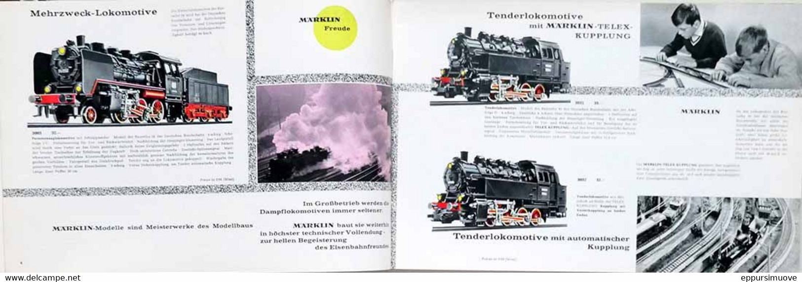 KATALOG MÄRKLIN 1966-1967 - DE - MODELLBAHN - Cataloghi