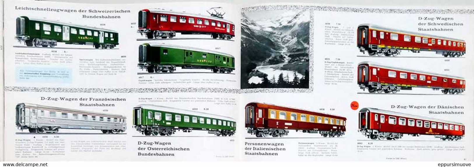 KATALOG MÄRKLIN 1966-1967 - DE - MODELLBAHN - Catalogi