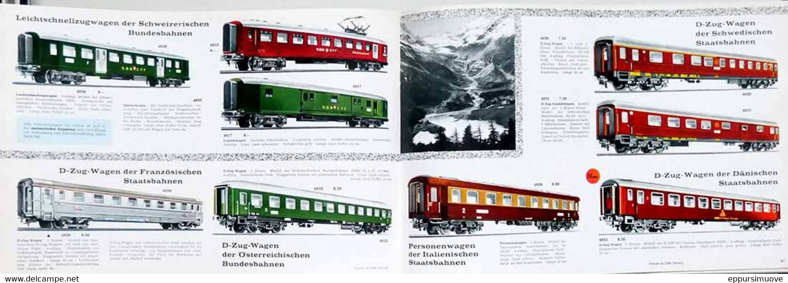 KATALOG MÄRKLIN 1966-1967 - DE - MODELLBAHN