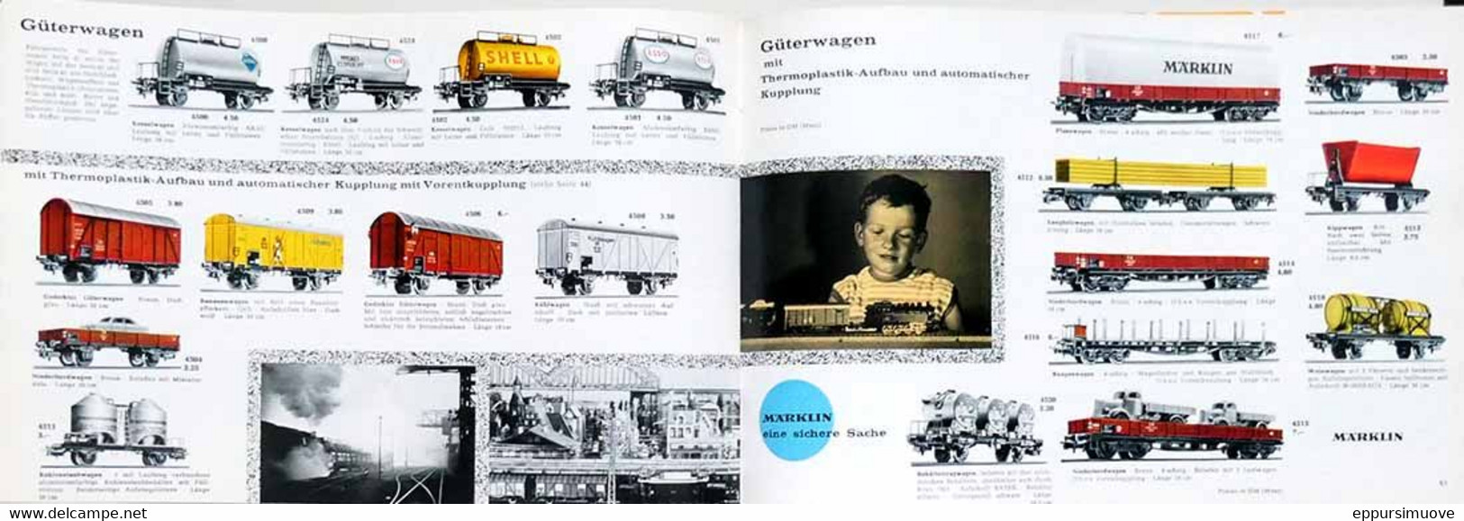 KATALOG MÄRKLIN 1966-1967 - DE - MODELLBAHN