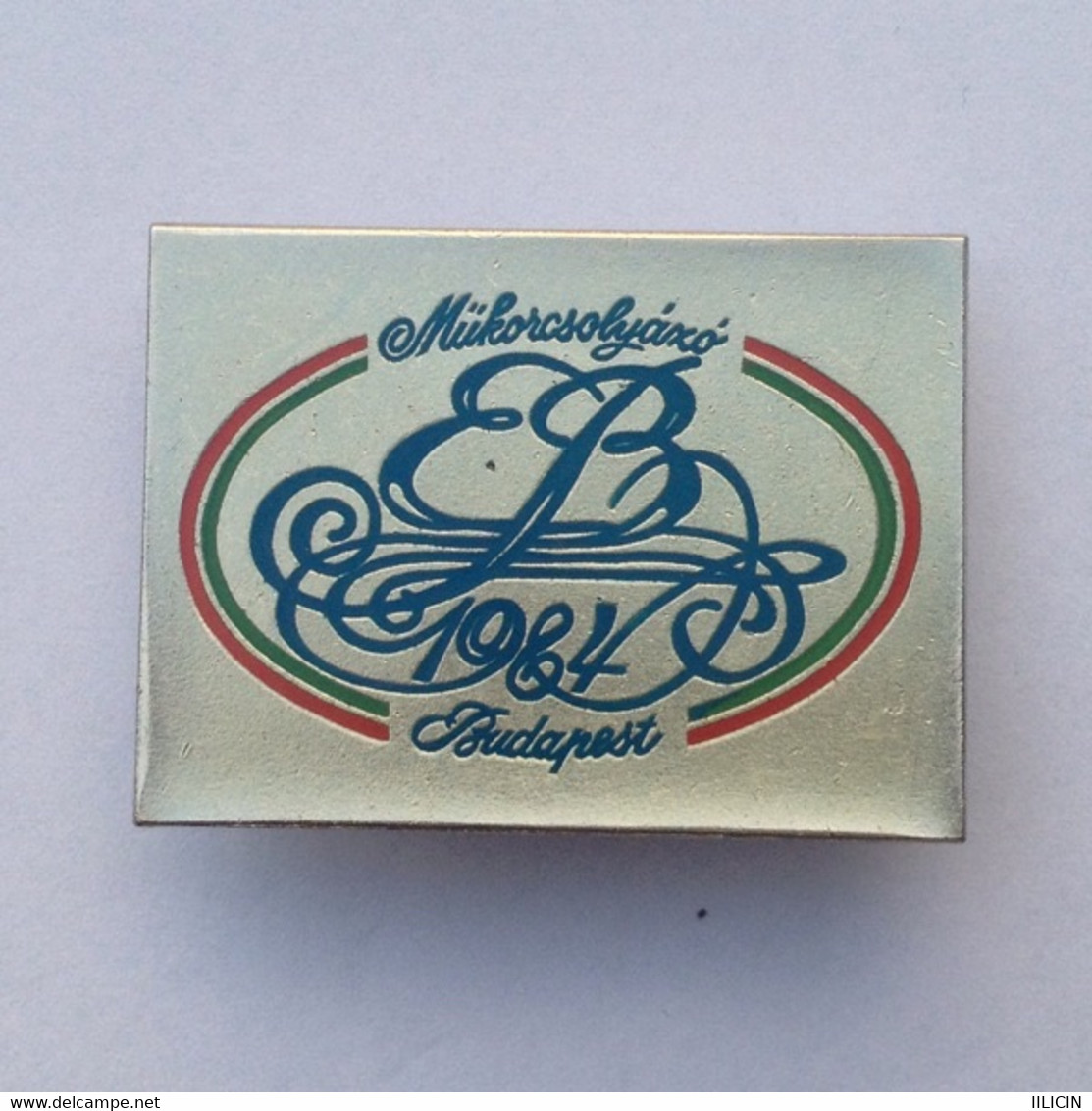 Badge Pin ZN000007 - Ice Skating Hungary Budapest European Championship 1984 - Eiskunstlauf