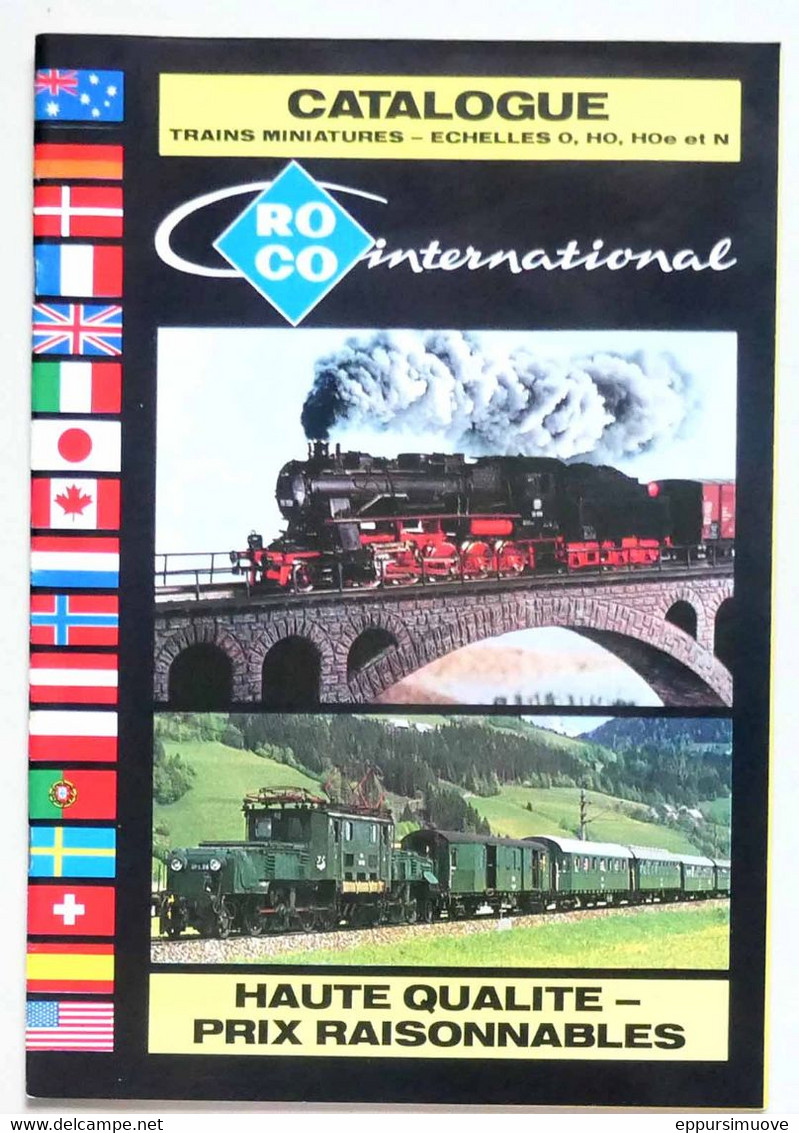 Catalogue ROCO O HO HOe N 1 - MODÉLISME TRAINS - Modélisme