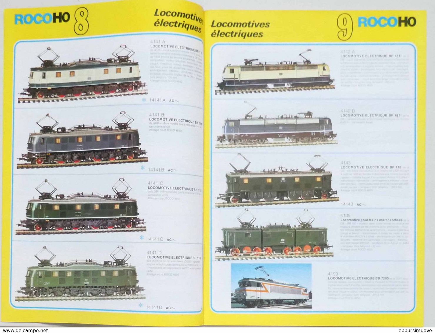 Catalogue ROCO O HO HOe N 1 - MODÉLISME TRAINS - Modellbau