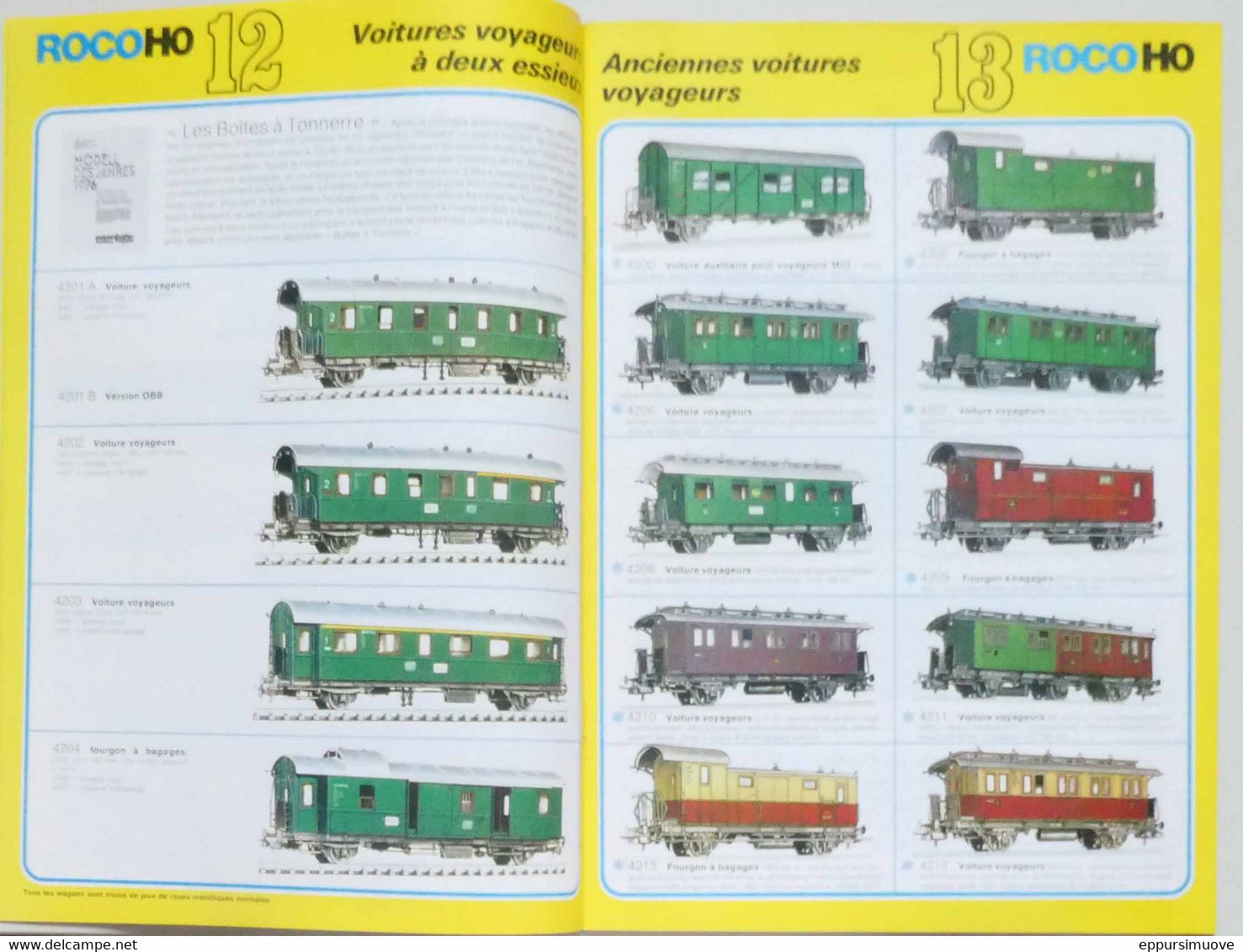 Catalogue ROCO O HO HOe N 1 - MODÉLISME TRAINS - Modellismo