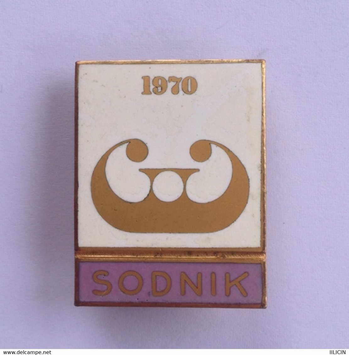 Badge Pin ZN000014 - Ice Skating Yugoslavia Slovenia World Championships Ljubljana 1970 Sodnik - Pattinaggio Artistico