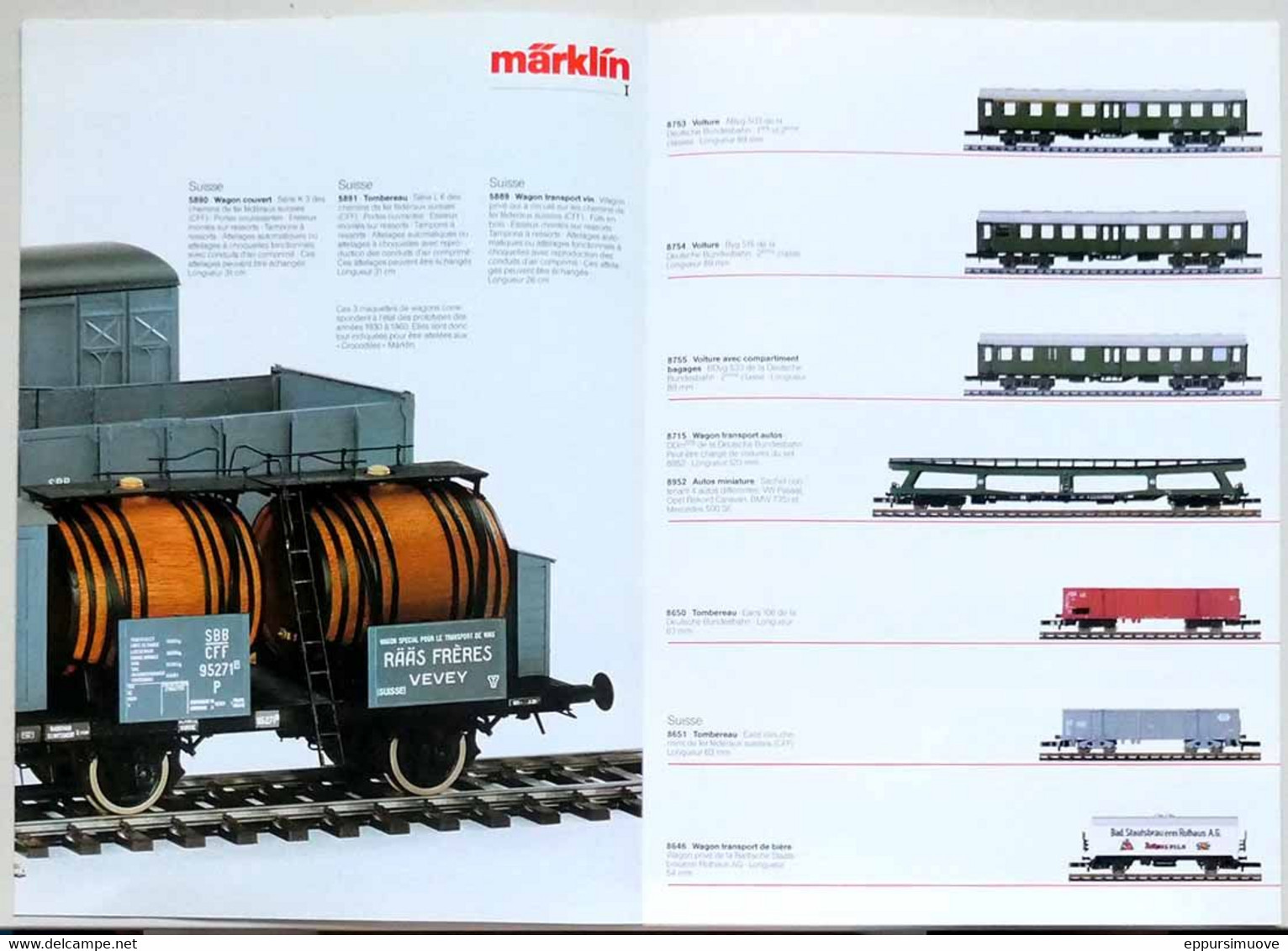 Catalogue Dépliant MÄRKLIN - NOUVEAUTÉS 1986 - MODÉLISME TRAINS - Modélisme