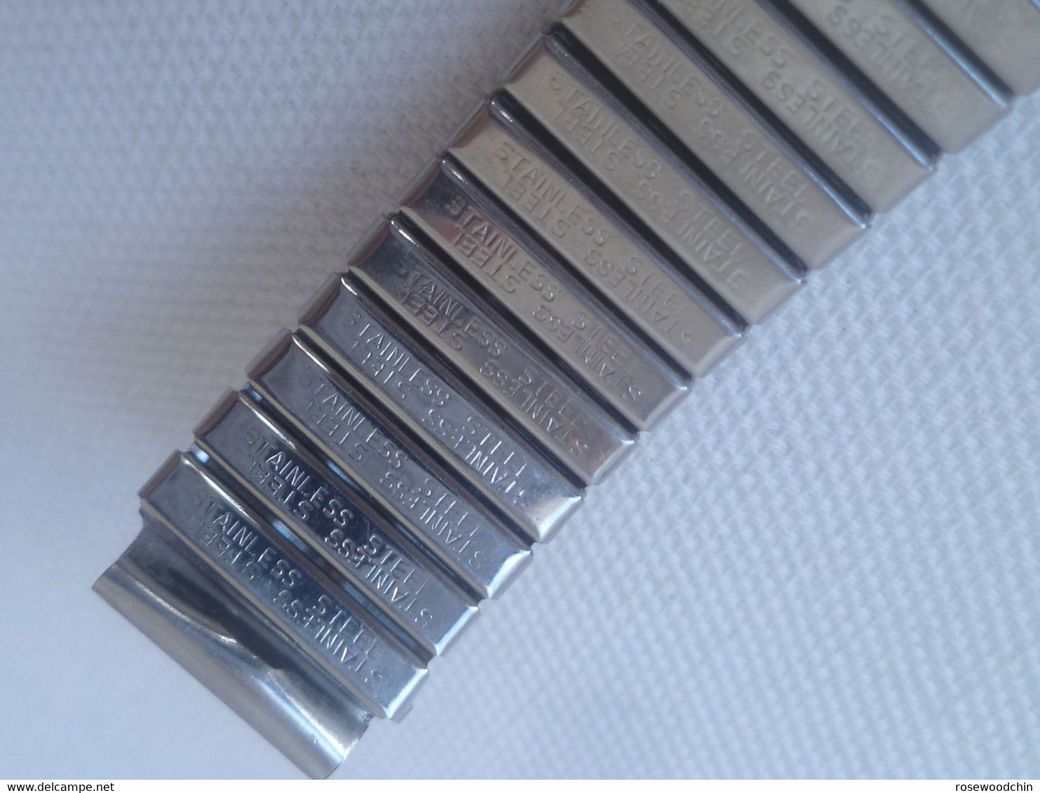 Vintage Stainless Steel Expansion Watch Bracelet Band Lug 14/15 Mm (#49) - Montres Gousset