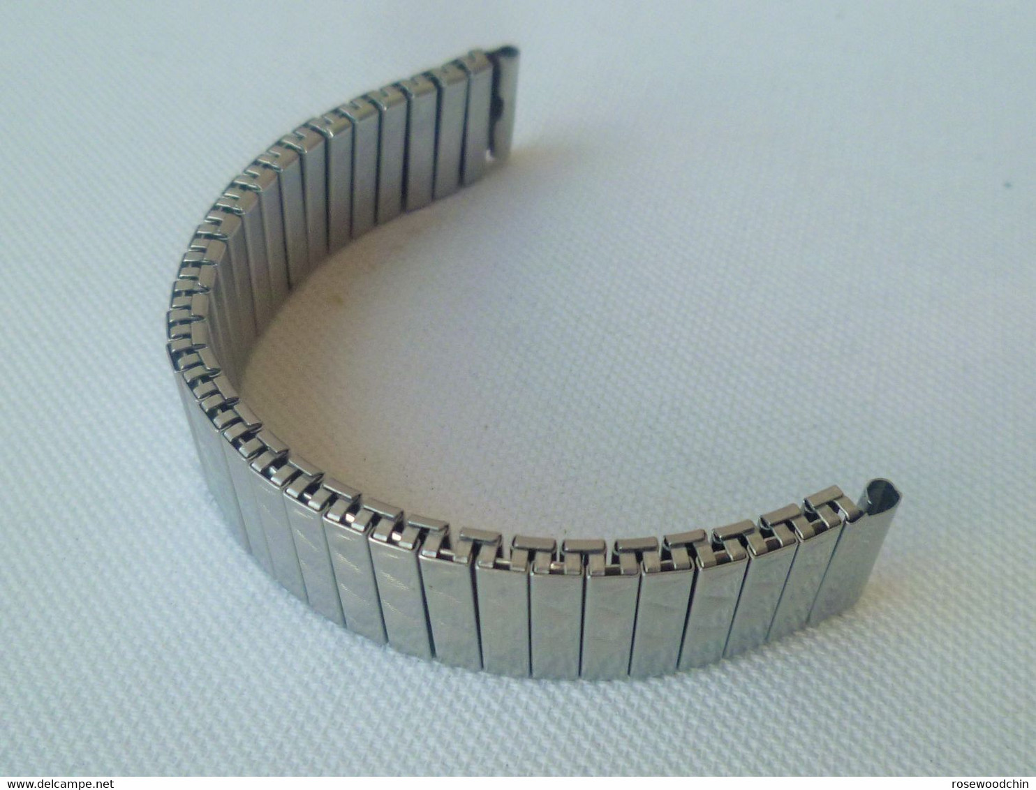 Vintage Stainless Steel Expansion Watch Bracelet Band Lug 14/15 Mm (#49) - Montres Gousset