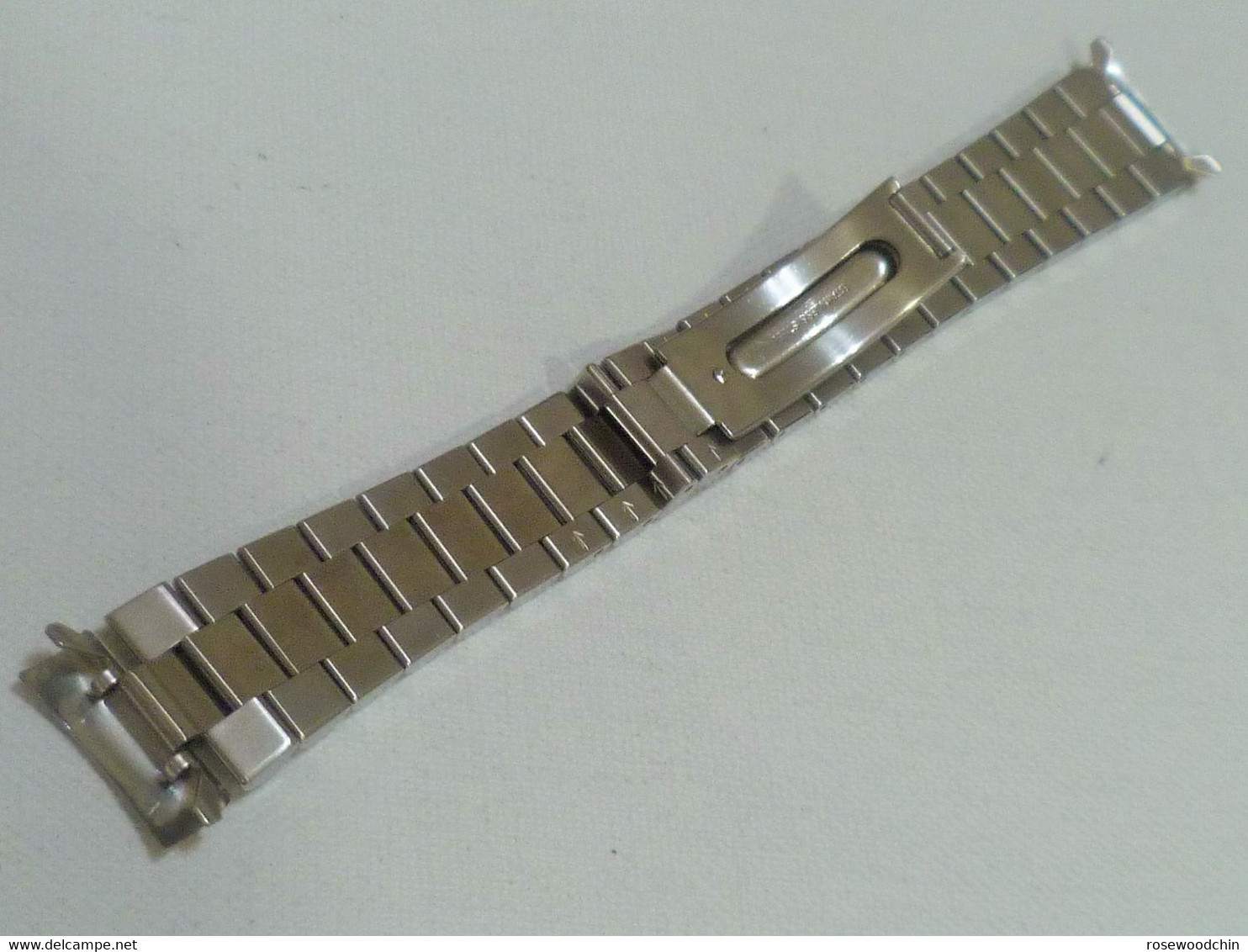 Vintage Stainless Steel Watch Band Bracelet Lug 20mm (#52)  BRAND NEW ! - Montres Gousset