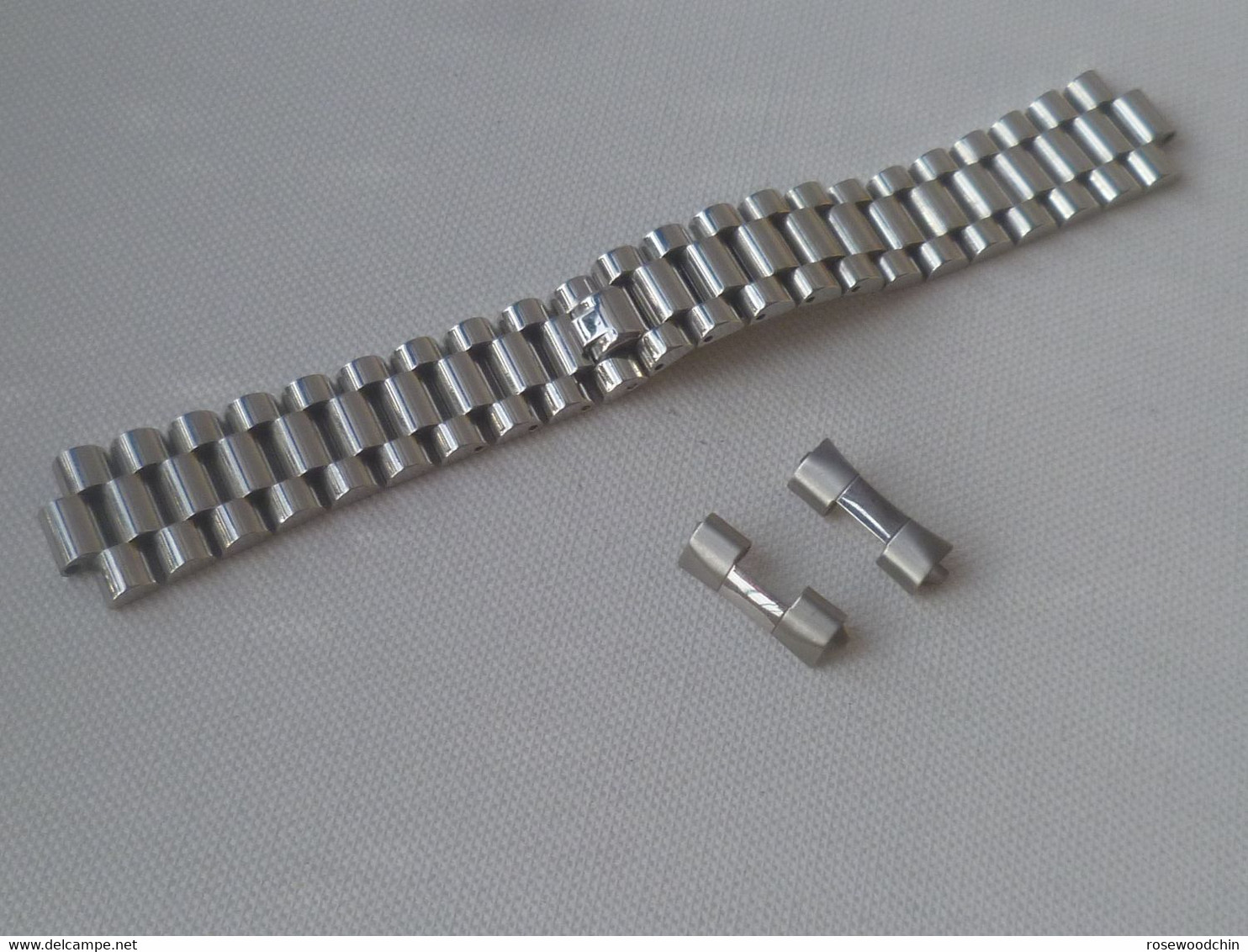 Vintage Stainless Steel Watch Band Bracelet Lug 20mm (#52)  BRAND NEW ! - Montres Gousset