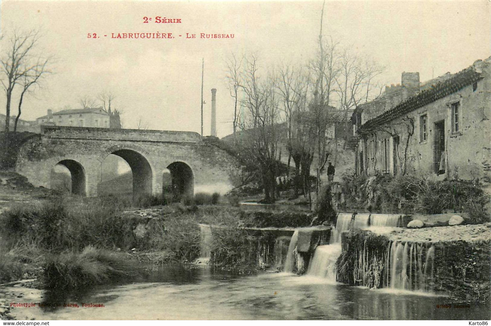 Labruguière * Vue Sur Le Ruisseau * Le Pont - Labruguière