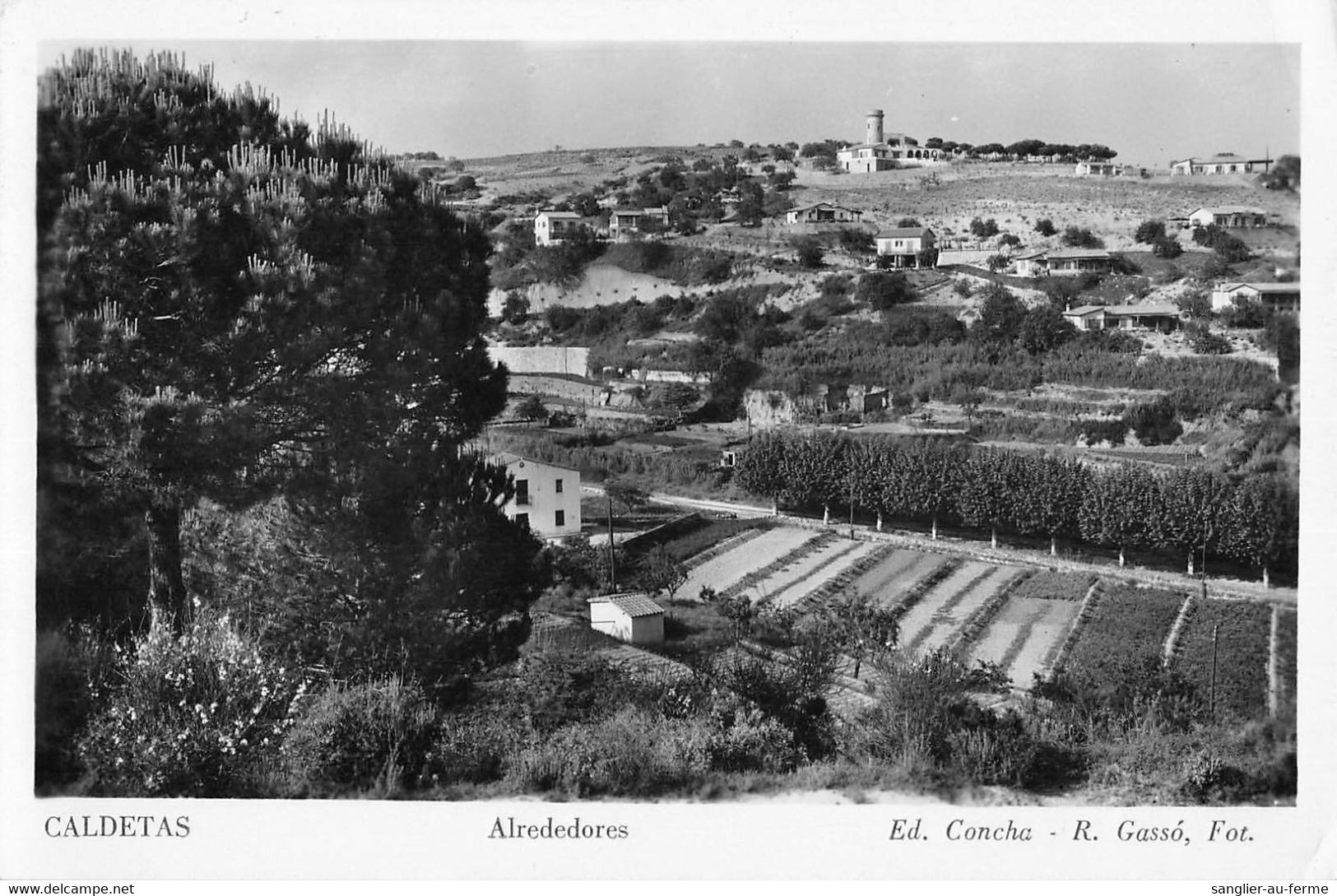 CPA ESPAGNE CALDETAS ALREDEDORES - Autres & Non Classés