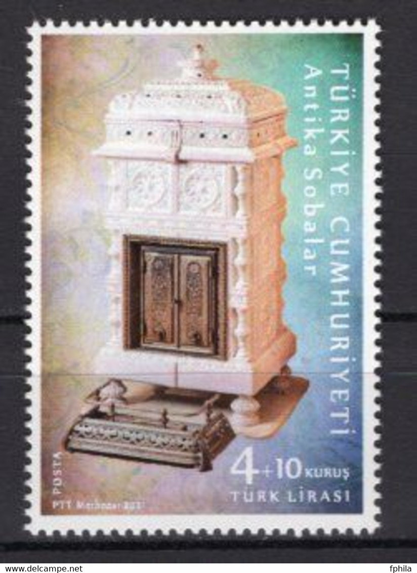 2021 TURKEY ANTIQUE STOVES MNH ** - Nuevos