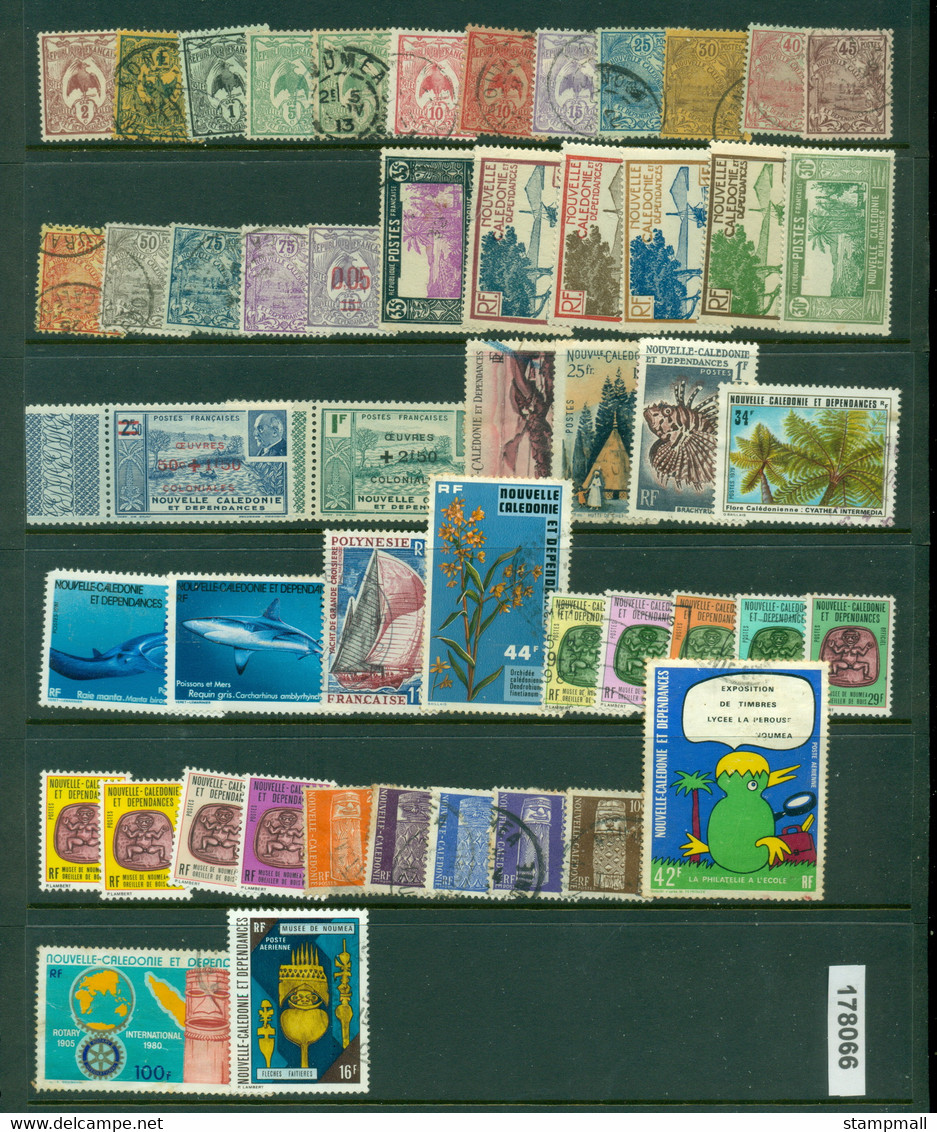 New Caledonia 1900's On Assorted Oddments - Other & Unclassified