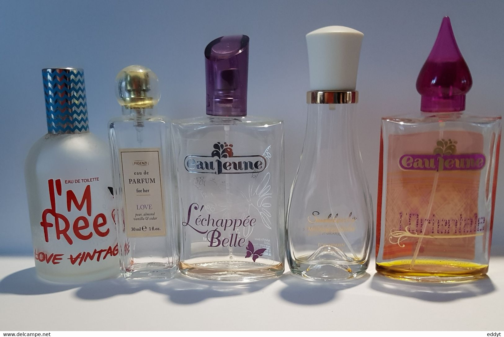 10 Flacons Parfum Vaporisateur  " DIVERS Détailles Sur Demande "  - Flacons Vides Collection - Flacons (vides)