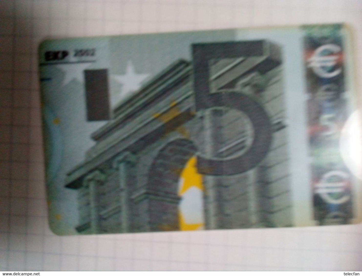 FINLANDE ELISA BILLET BANQUE BANK TICKET 5€ 30U UT - Stamps & Coins