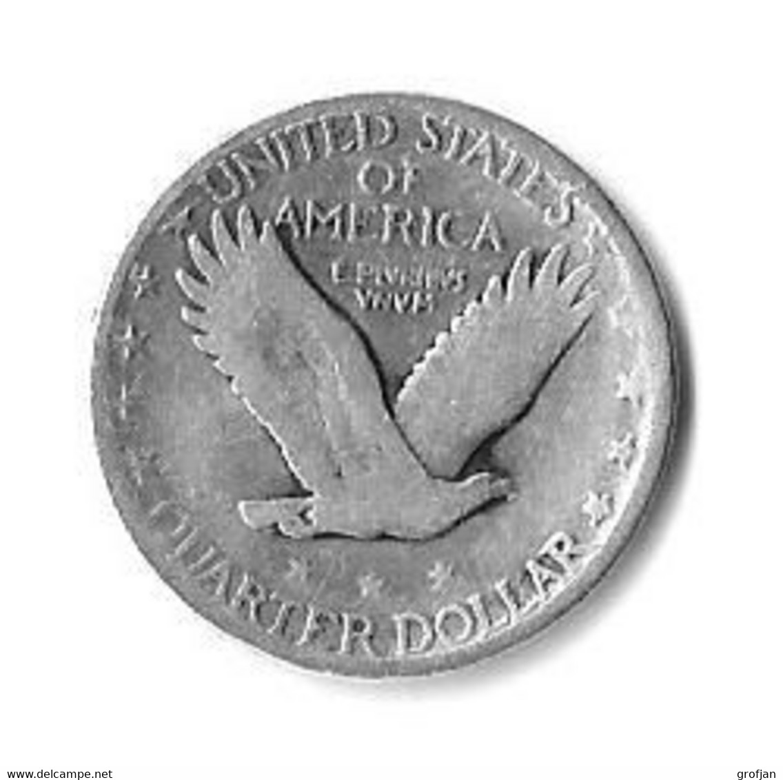USA - Quarter Dollar 1928 - Silver - 1916-1930: Standing Liberty (Liberté Debout)