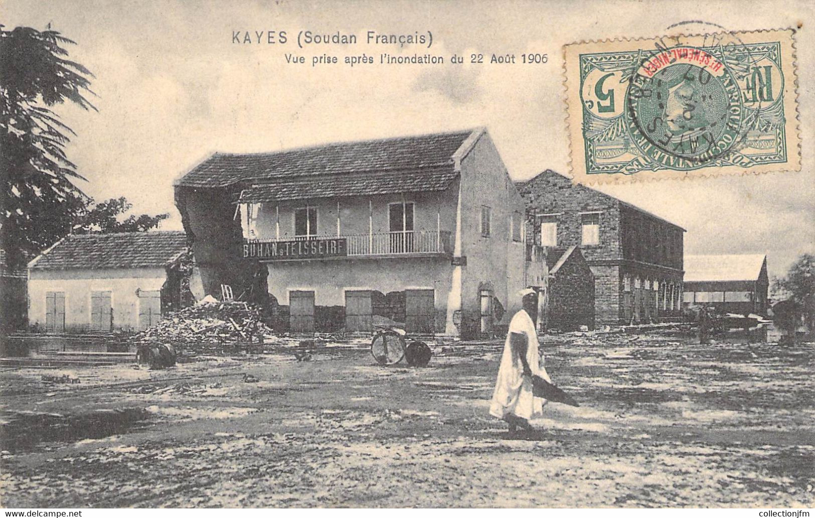 CPA SOUDAN "Kayes, Après L Inondation 1906" - Sudan