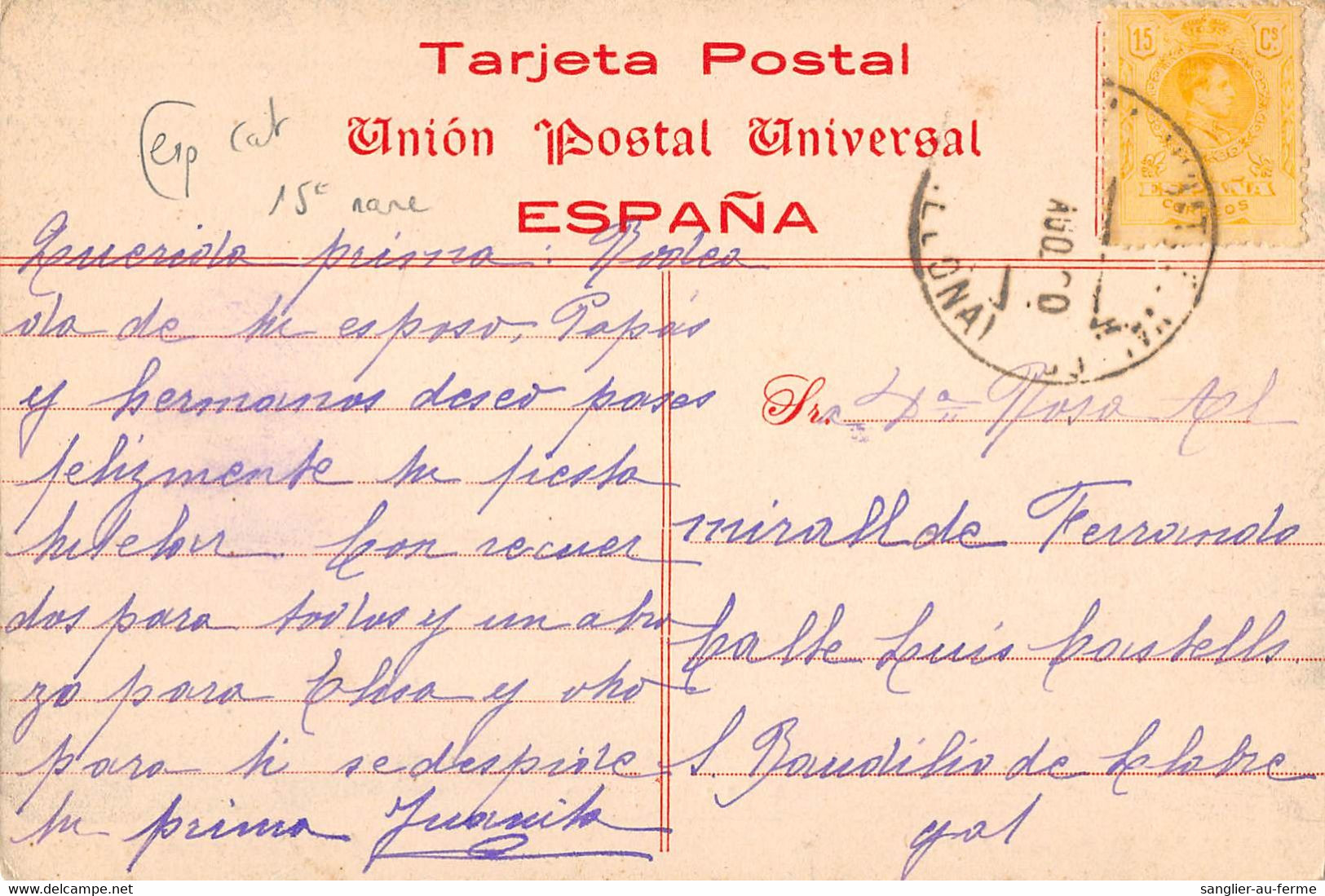 CPA ESPAGNE SAN CUGAT DEL VALLES VILLA ROSARIO (cliché Rare - Altri & Non Classificati