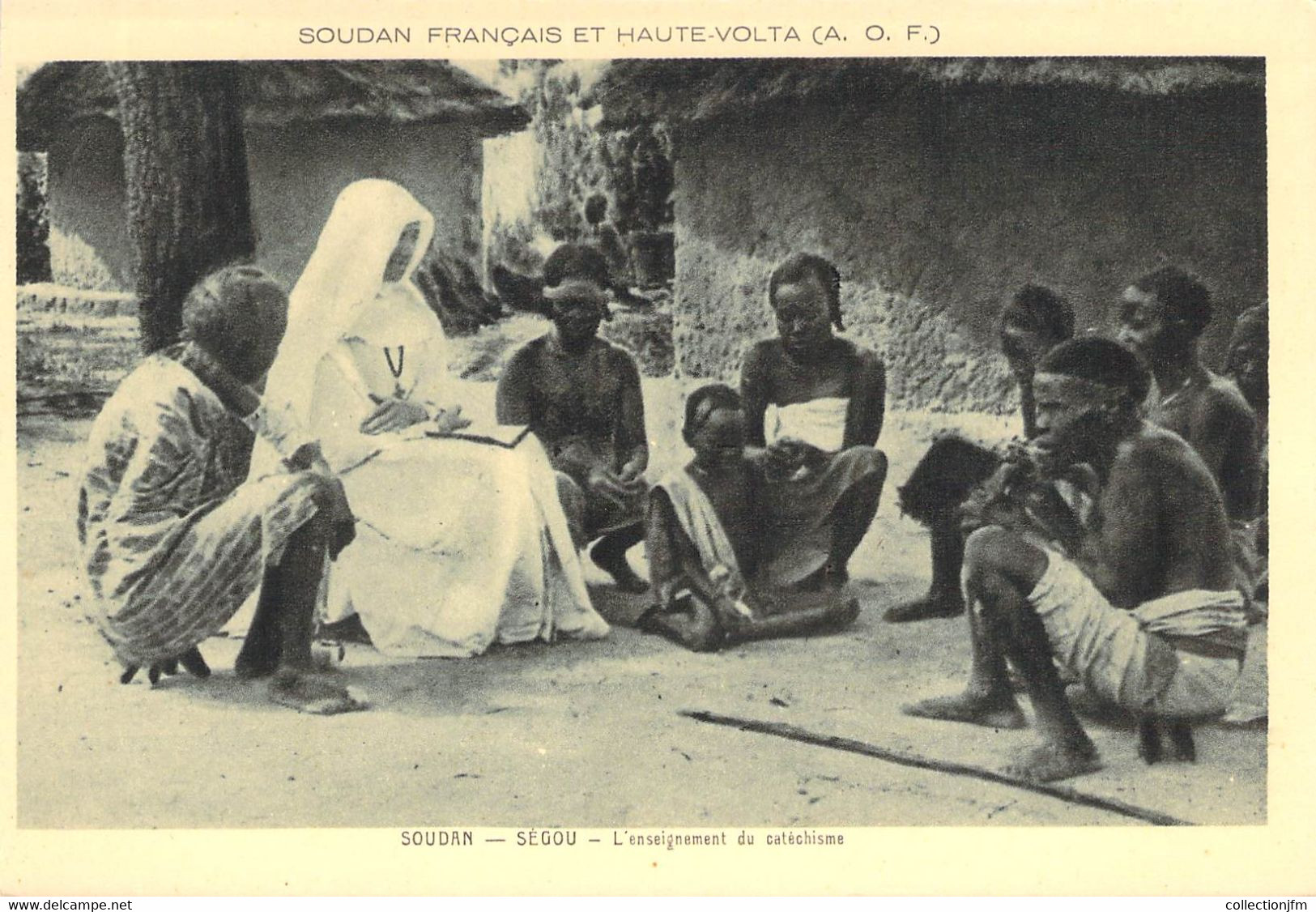 CPA SOUDAN "Ségou, Enseignement Du Catéchisme" - Sudan