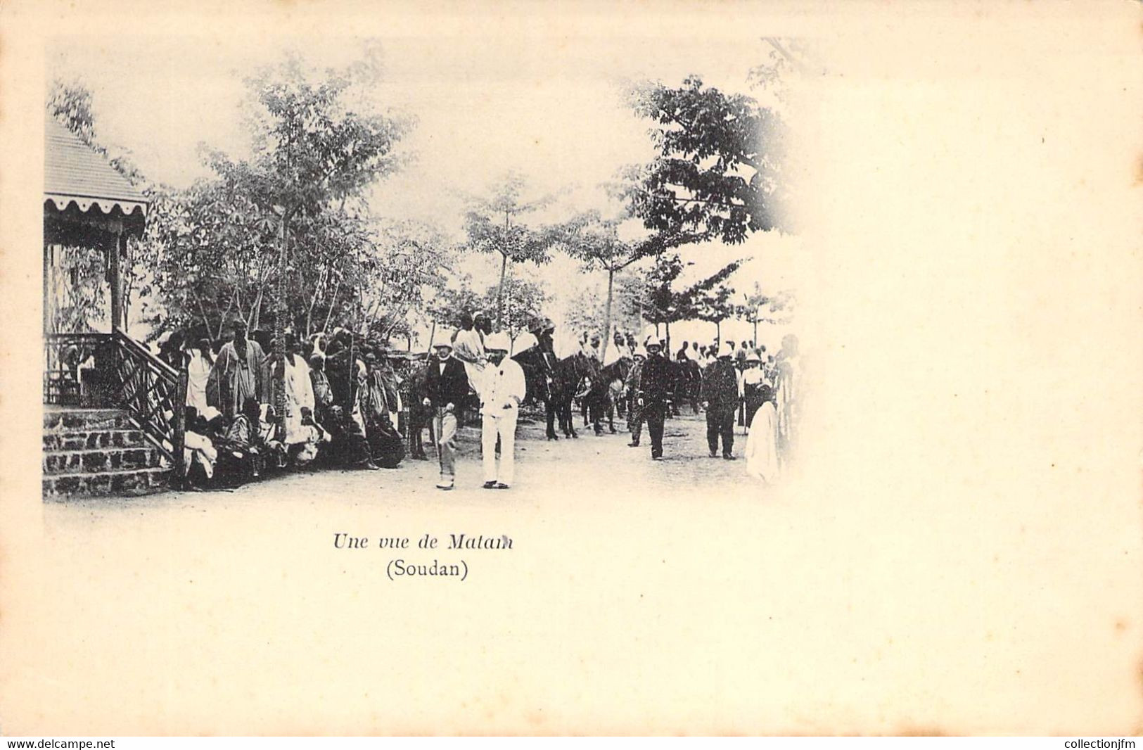 CPA SOUDAN "Une Vue De Matam" - Sudan