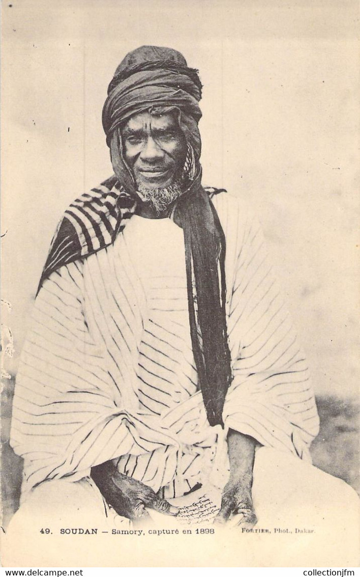 CPA SOUDAN "Samory, Capturé En 1898" - Sudan