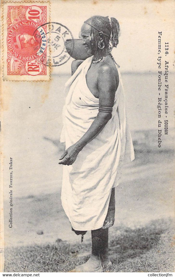 CPA SOUDAN "Femme Foulbe, Région Du Dhebo" - Sudan