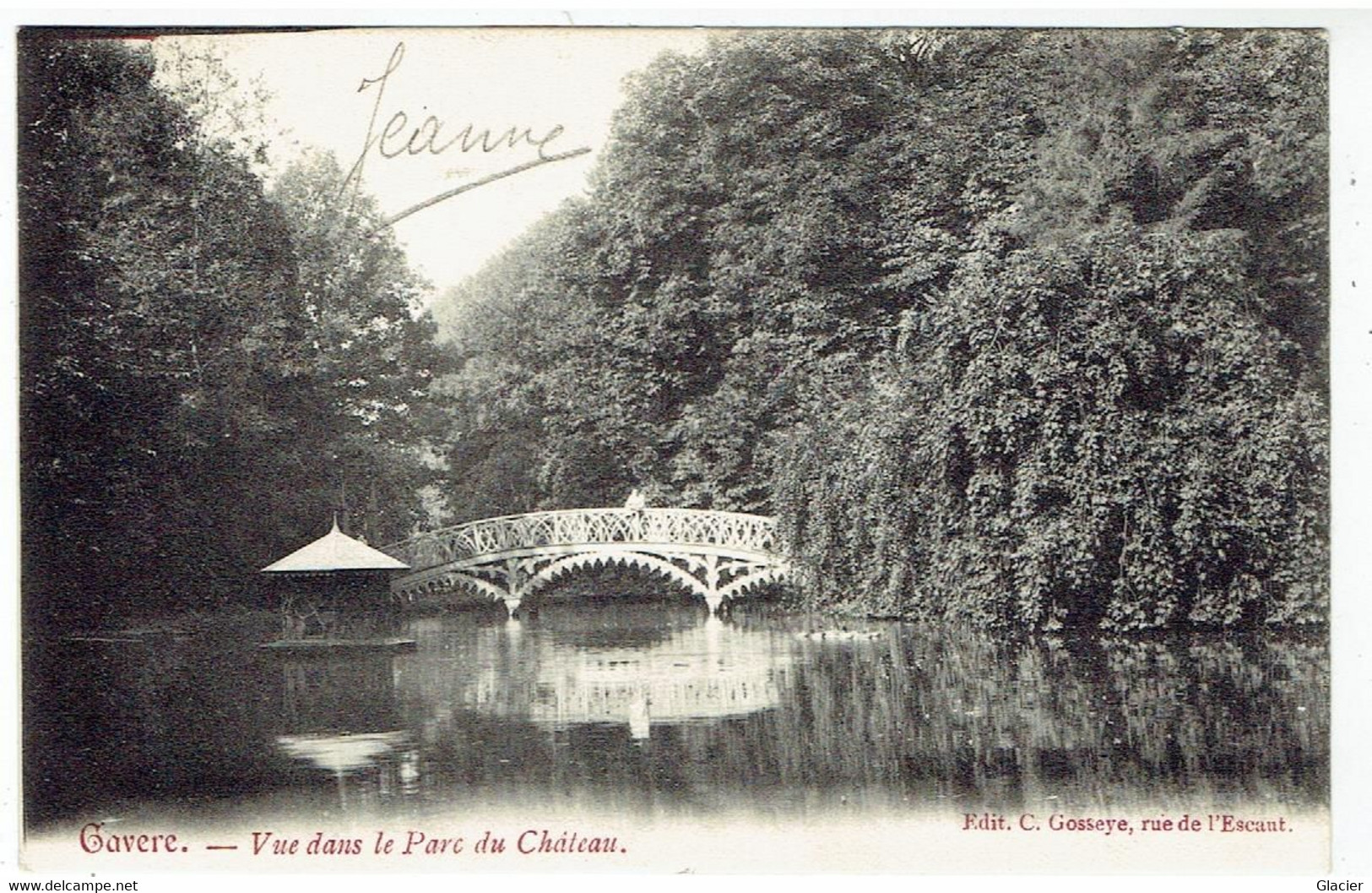GAVERE - Vue Dans Le Parc Du Château - Gavere