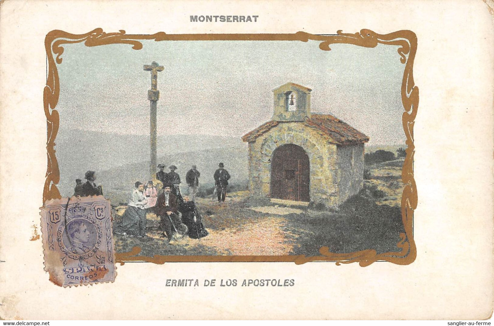 CPA ESPAGNE MONTSERRAT ERMITA DE LOS APOSTOLES - Other & Unclassified