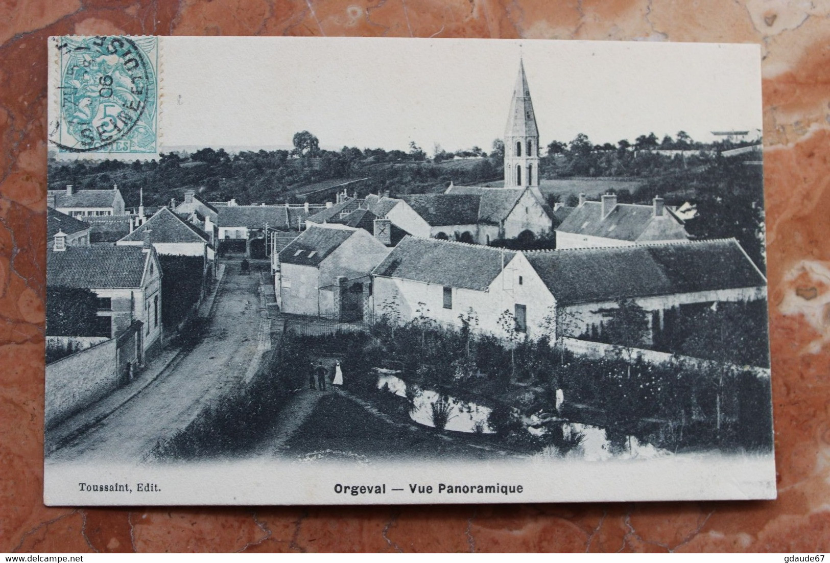 ORGEVAL (78) - VUE PANORAMIQUE - Orgeval