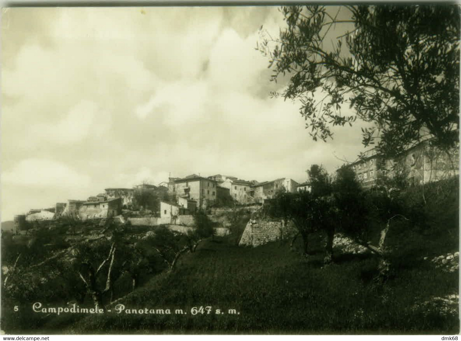 CAMPODIMELE ( LATINA ) PANORAMA - EDIZIONE DE PAROLIS - SPEDITA 1968 (8900) - Latina