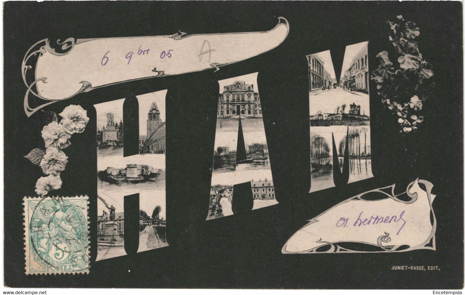 CPA  Carte Postale  France Ham Souvenir D'Ham 1905 VM42470+ - Ham