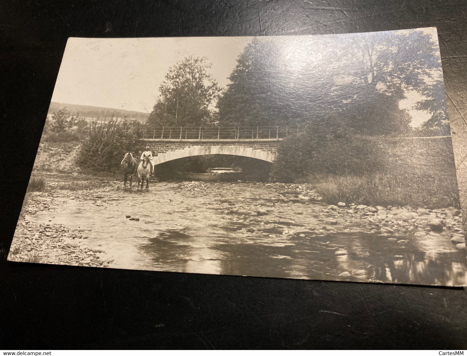 Carte Photo Erezee Durbuy Pont Sur L’Aisne à Blier - Erezee